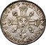France ECU Louis XIV 1704 AA KM# 360.2 SIT NOMEN DOMINI AA BENEDICTVM 1704 coin reverse