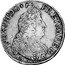 France ECU Louis XIV 1704 Cow KM# 361 LVD XIIII D G FR ET NA RE BD coin obverse