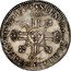 France ECU Louis XIV 1704 S KM# 360.17 SIT NOMEN DOMINI BENEDICTVM S 1704 coin reverse