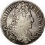 France ECU Louis XIV 1709 X KM# 386.20 LVD.XIIII.D.G FR.ET.NAV.REX coin obverse