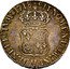 France ECU Louis XV 1718 AA KM# 435.2 SIT NOMEN DOMINI AA BENEDICTVM 1718 coin reverse