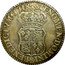 France ECU Louis XV 1718 B KM# 435.3 SIT NOMEN DOMINI B BENEDICTVM 1718 coin reverse