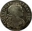 France ECU Louis XV 1718 Back to back C’s KM# 435.28 LVD XV D G FR ET NAV REX coin obverse