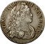 France ECU Louis XV 1718 H KM# 435.9 LVD XV D G FR ET NAV REX coin obverse