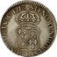 France ECU Louis XV 1718 H KM# 435.9 SIT NOMEN DOMINI H BENEDICTVM 1718 coin reverse