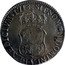 France ECU Louis XV 1718 V KM# 435.21 SIT NOMEN DOM V BENEDICT 1718 coin reverse