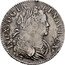 France ECU Louis XV 1719 Numeral 9 KM# 435.26 LVD XV D G FR ET NAV REX coin obverse