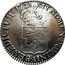 France ECU Louis XV 1721 A KM# 459.1 SIT NOMEN DOMINI A BENEDICTUM 1721 coin reverse