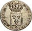 France ECU Louis XV 1723 & KM# 459.26 SIT NOMEN DOMINI & BENEDICTUM 1723 coin reverse