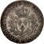France ECU Louis XV 1743 S KM# 512.19 SIT NOMEN DOMINI S BENEDICTUM 1743 coin reverse