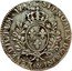 France ECU Louis XV 1745 & KM# 512.26 SIT NOMEN DOMINI & BENEDICTUM 1745 coin reverse