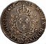 France ECU Louis XV 1747 M KM# 512.13 SIT NOMEN DOMINI M BENEDICTUM 1747 coin reverse