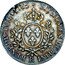 France ECU Louis XV 1765 R KM# 512.18 SIT NOMEN DOMINI R BENEDICTUM 1765 coin reverse