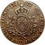 France ECU Louis XV 1768 D KM# 512.6 SIT NOMEN DOMINI D BENEDICTUM 1768 coin reverse