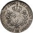 France ECU Louis XVI 1790 MA KM# 564.11 SIT NOMEN DOMINI MA BENEDICTUM 1790 coin reverse