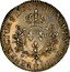France ECU Louis XVI 1790 T KM# 564.15 SIT NOMEN DOMINI T BENEDICTUM 1790 coin reverse