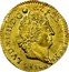 France Louis D'or Louis XIIII 1704 D KM# 365.5 LVD XIIII D G FR ET NAV REX 1704 coin obverse