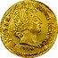 France Louis D'or Louis XIV 1704 O KM# 365.14 LVD XIIII D G FR ET NAV REX 1704 coin obverse