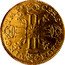 France Louis D'or Louis XIV 1709 Back to back C’s KM# 390.26 CHRS REGN VINC IMP coin reverse