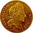 France Louis D'or Louis XIV 1710 B KM# 390.2 LVD XIIII D G FR ET NAV REX B 1710 coin obverse