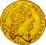 France Louis D'or Louis XIV 1710 X KM# 390.21 LVD XIIII D G FR ET NAV REX X 1710 coin obverse