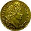 France Louis D'or Louis XIV 1711 A KM# 390.1 LVD XIIII D G FR ET NAV REX 1709 A coin obverse