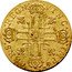 France Louis D'or Louis XIV 1711 D KM# 390.4 CHRS REGN VINC IMP coin reverse