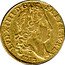 France Louis D'or Louis XIV 1712 I KM# 390.8 LVD XIIII D G FR ET NAV REX I 1712 coin obverse