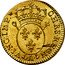 France Louis D'or Louis XV 1716 A KM# 425.1 CHRS REGN VINC IMP A coin reverse
