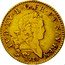 France Louis D'or Louis XV 1723 A KM# 468.1 LUD XV D G FR ET NAV REX 1723 coin obverse