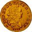 France Louis D'or Louis XV 1723 H KM# 468.7 LUD XV D G FR ET NAV REX 1723 coin obverse