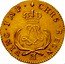 France Louis D'or Louis XV 1723 H KM# 468.7 CHRS REGN VINC IMP H coin reverse