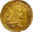 France Louis D'or Louis XV 1724 K KM# 470.10 LUD XV D G FR ET NAV REX 1724 coin obverse