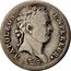 France 1/2 Franc Napoleon I 1808 B KM# 680.2 NAPOLEON EMPEREUR. TIOLIER coin obverse