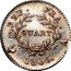 France 1/4 Franc Napoleon I 1806 A KM# 670.1 REP. FRA. QUART 1806. A coin reverse