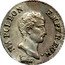 France 1/4 Franc Napoleon I AN13 U KM# 654.11 NAPOLEON EMPEREUR. TIOLIER coin obverse