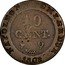 France 10 Centimes Napoleon I 1808 Q KM# 676.7 NAPOLEON EMPEREUR 10 CENT. Q TIOLIER 1808 coin reverse