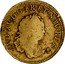 France 12 Deniers (Sol) Louis XV 1717 Q Heritage ANA sale 8-90, F-15 realized $29,000 KM# 4 LVD XV D G FR ET NAV REX coin obverse