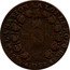 France 12 Deniers (Sol) Louis XVI 1792 B KM# 600.3 12 D LA NATION LA LOI LE ROI 1792 4 DE LA LIB coin reverse