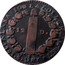 France 12 Deniers (Sol) Louis XVI 1793 L KM# 600.9 12 D LA NATION LA LOI LE ROI 1793 4 DE LA LIB coin reverse