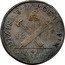 France 18 Deniers Revolution Coinage 1792 KM# Tn5 L'AN 4 DE LA LIBERTE DIXIEME D'ARGENT FIN 18 D coin obverse