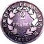 France 2 Francs Napoleon I 1812 MA KM# 693.11 EMPIRE FRANÇAIS 2 FRANCS 1812 MA coin reverse