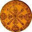 France 2 Louis D'or Louis XIV 1704 & KM# 368.19 CHRS REGN VINC IMP & coin reverse