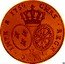 France 2 Louis D'or Louis XV 1759 H KM# 519.7 H CHRS REGN VINC IMPE 1759 coin reverse