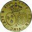 France 2 Louis D'or Louis XV 1770 KM# 519.1 CHRS REGN VINC IMPE A coin reverse