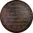 France 2 Sols Liberty. Token 1791 KM# Tn23 MONNERON FRERES NEGOCIANS A PARIS MEDAILLE DE CONFIANCE DE DEUX SOLS A ECHANGER CONTRE DES ASSIGNATS DE 50 L ET AU DESSUS 1791 coin reverse