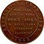 France 2 Sols Monneron 1792 KM# Tn27 MEDAILLE QUI SE VEND DEUX-SOLS A PARIS CHEZ MONNERON - PATENTÉ REVOLUTION FRANCAISE 1792 coin reverse