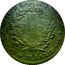 France 2 Sols Louis XVI 1792 K KM# 603.8 LA NATION LA LOI LE ROI 2 S L'AN 4 DE LA LIBERTE coin reverse