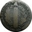France 2 Sols Louis XVI 1793 Cow KM# 603.17 LA NATION LA LOI LE ROI 2 S L'AN 5 DE LA LIBERTE coin reverse