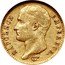 France 20 Francs Napoleon I 1807 A KM# A687.1 NAPOLEON EMPEREUR. DROZ F. coin obverse